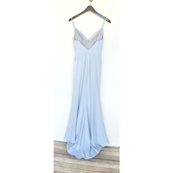 Portia & Scarlett Icy Blue Formal Dress Size 2 Prom Wedding Bridesmaid - Picture 3 of 16